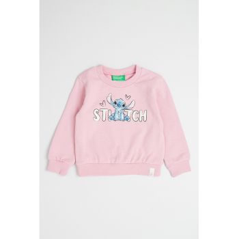 Bluza sport cu decolteu la baza gatului si Stitch