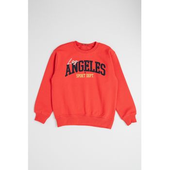 Bluza sport cu text