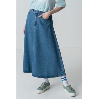 Fusta lunga din denim