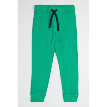Pantaloni de trening din bumbac cu logo