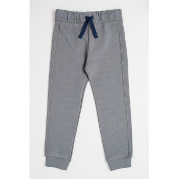Pantaloni de trening din bumbac cu logo