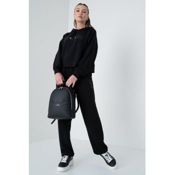 Pantaloni de trening relaxed fit cu buzunare