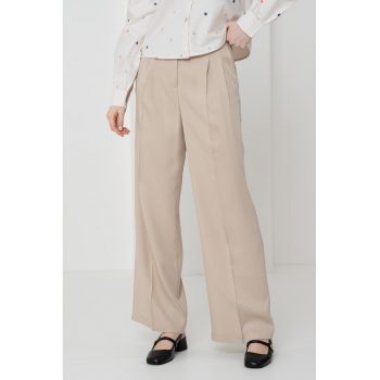Pantaloni din lyocell cu croiala ampla