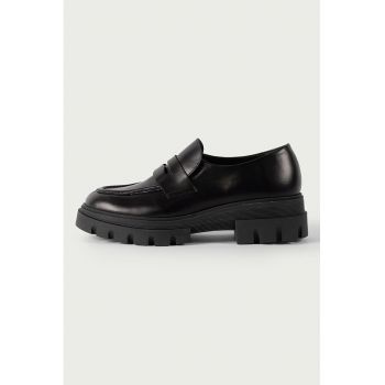 Pantofi loafer din piele