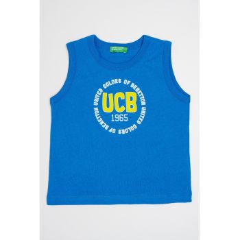 Top cu imprimeu logo