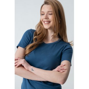 Tricou cu decolteu rotund