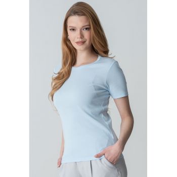 Tricou cu decolteu rotund