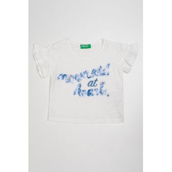 Tricou cu detaliu text