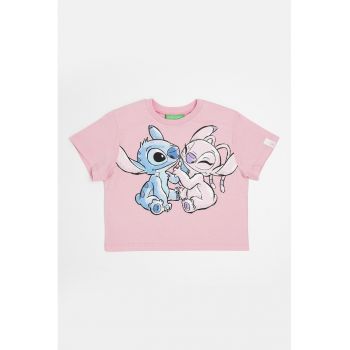 Tricou cu imprimeu cu desene