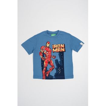 Tricou cu imprimeu cu desene