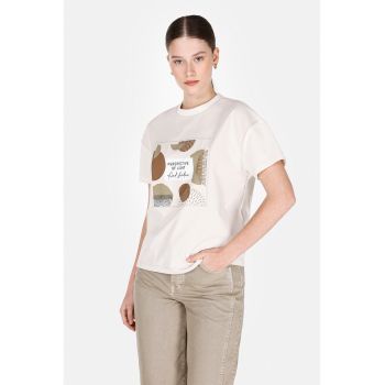 Tricou cu imprimeu grafic