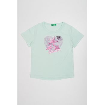 Tricou de bumbac cu imprimeu