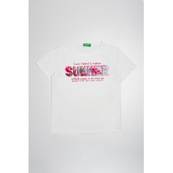 Tricou de bumbac cu imprimeu