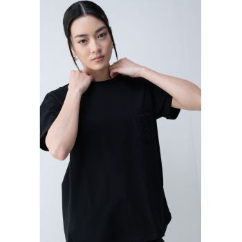 Tricou din bumbac cu logo
