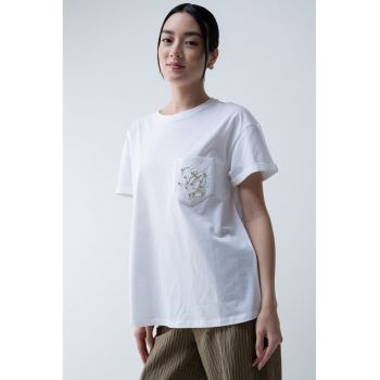 Tricou din bumbac cu logo