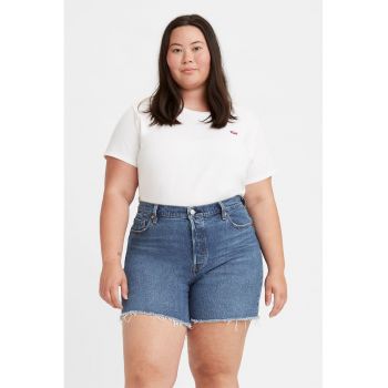 Tricou din bumbac cu logo discret