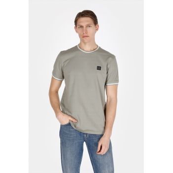 Tricou regular fit din bumbac