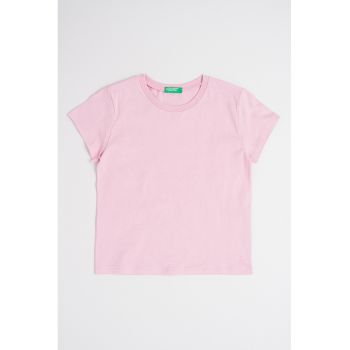 Tricou uni de bumbac