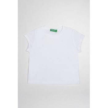 Tricou uni de bumbac
