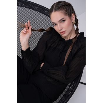 Bluza din amestec de lyocell
