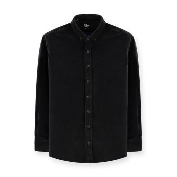 Camasa slim-fit cu model uni