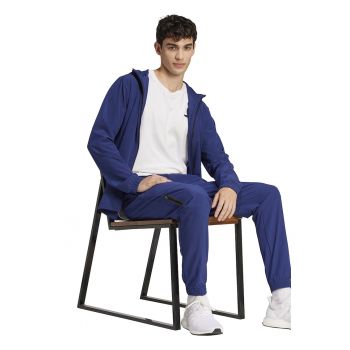 Pantaloni cu croiala conica si talie elastica