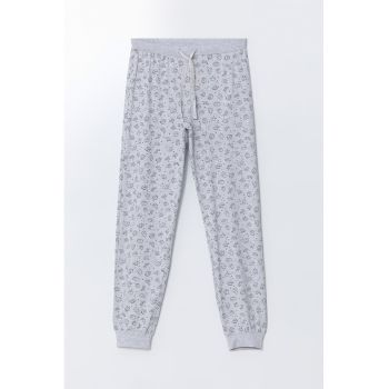 Pantaloni de pijama cu imprimeu