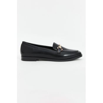 Pantofi loafer din piele ecologica