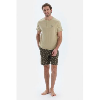 Pijama cu pantaloni scurti din amestec de modal