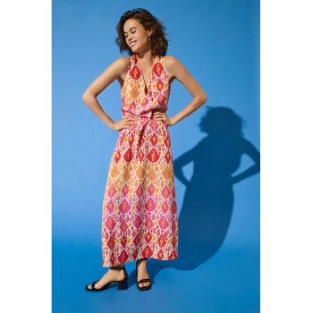 Rochie cu decolteu in V si model