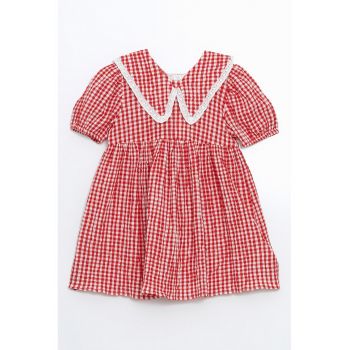 Rochie cu guler peter pan