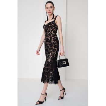 Rochie din dantela - fara maneci