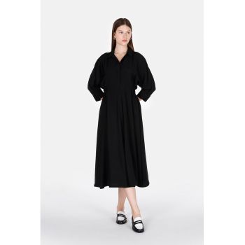 Rochie midi evazata