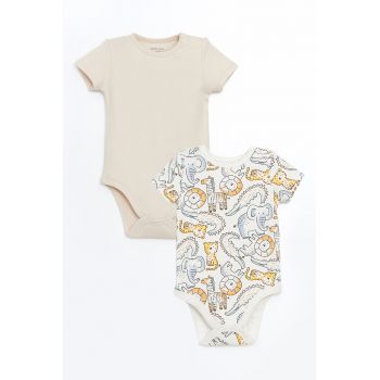Set de body cu maneci scurte - 2 Piese