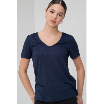 Tricou cu decolteu in V Balga