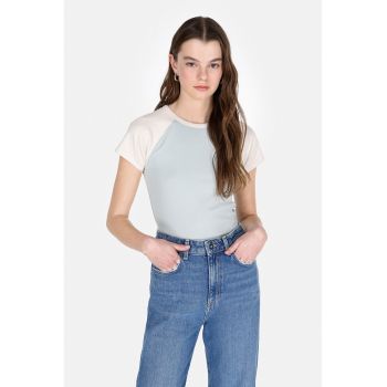 Tricou cu decolteu rotund