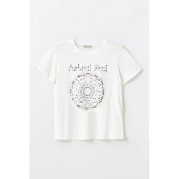 Tricou cu imprimeu grafic
