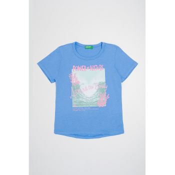 Tricou de bumbac cu imprimeu