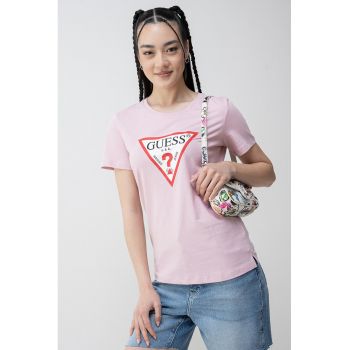 Tricou din bumbac cu imprimeu logo
