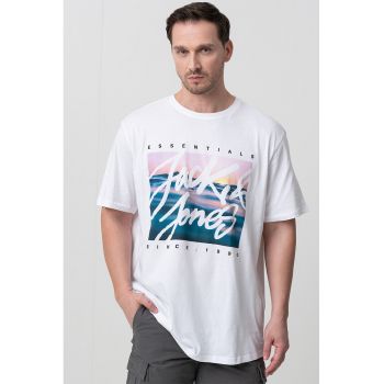 Tricou lejer cu imprimeu foto