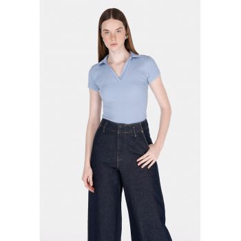 Tricou polo slim-fit