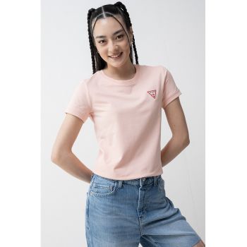 Tricou slim fit cu logo