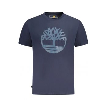 Tricou SS Tree barbati - cu imprimeu central - Regular fit - Bleumarin -