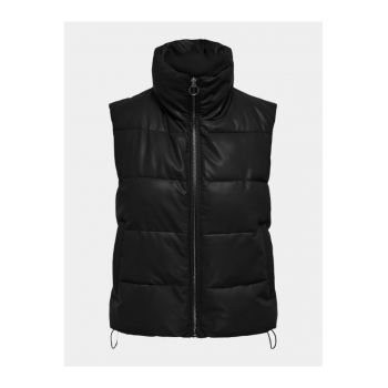 Vesta dama -  303393335 - Piele Ecologica - Negru
