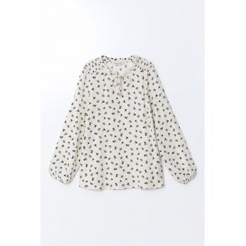 Bluza-tunica cu imprimeu
