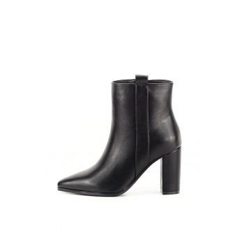 Botine negre office/casual Ginger 117 6730
