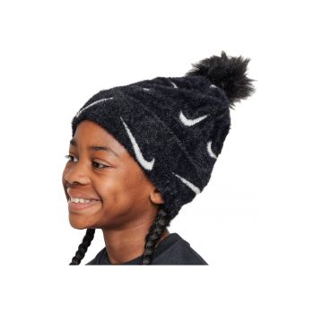 Caciula  Pom Peak JR FZ3062-010 - Fete - Negru -