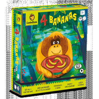 Joc de familie: 4 pe rand Banane, +5 ani