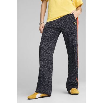 Pantaloni relaxed-fit cu model