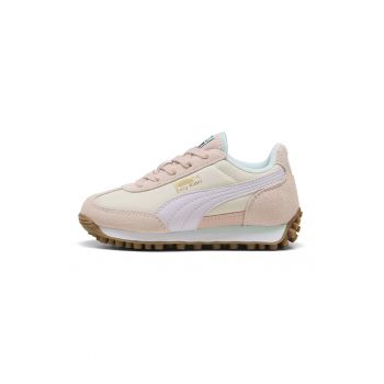 Pantofi sport flatform de piele intoarsa Easy Rider
